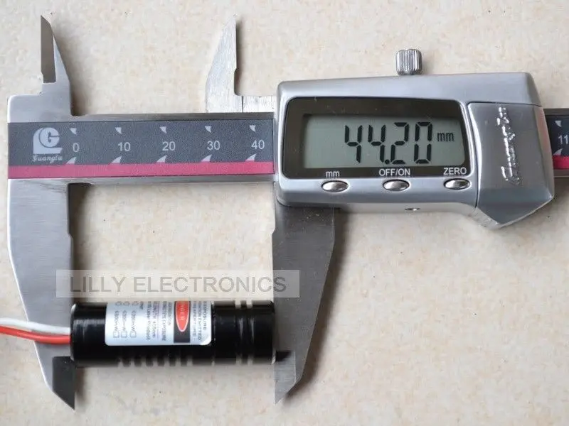 Industriële 650nm 250 mW Rode Laser Dot Module 14.5*45mm