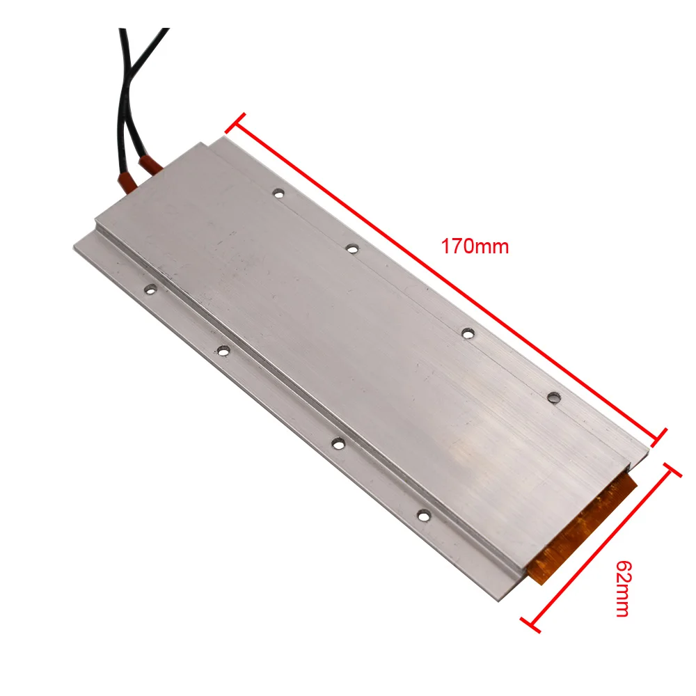 170x62x5.5mm PTC Heating Element  AC/DC220V PTC Heater For Crimper