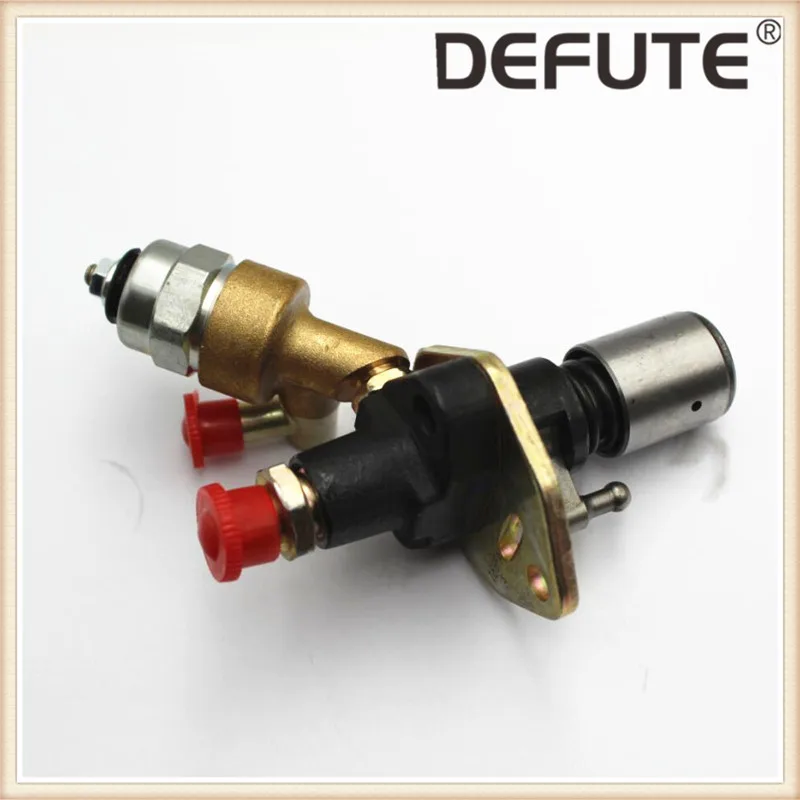 Pompa di iniezione iniettore carburante con solenoide 170F 178F 186FA 188F 192F pompa fule con valvola elettromagnetica