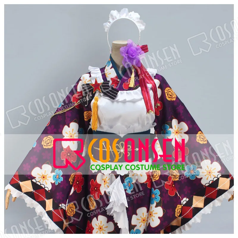 COSPLAYONSEN Love Live! Toujou Nozomi Cosplay Costume Taisho Romance Ver