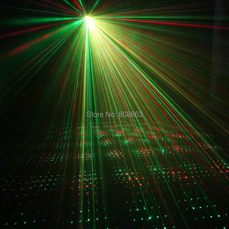 Mini projecteur Laser à distance avec 24 motifs de ciel d\'étoiles, pour Bar, boutique, danse, Disco, fête, noël, DJ, éclairage de scène, N8R1