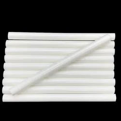 White Color 7MM Hot Melt Glue Sticks  For  Electric Glue Gun Car Audio Craft Repair Sticks Adhesive Sealing Wax Stick 10 Pcs