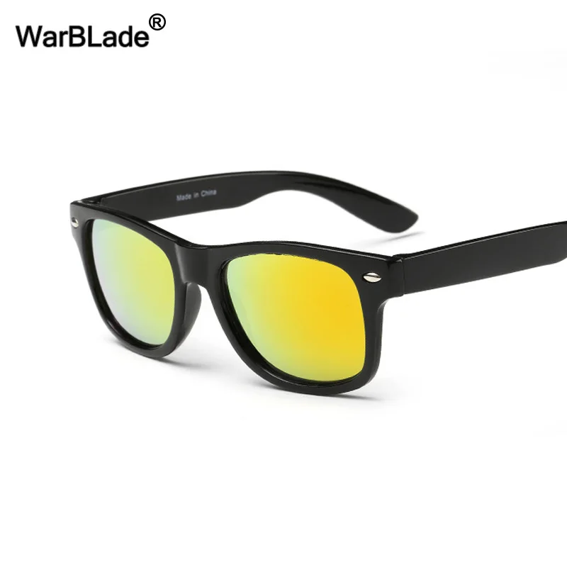 WarBLade Fashion Kids Sunglasses Children Boys Girls Sunglass UV 400 Protection Rivet Gafas Anti-uv Baby Sun-shading Eyeglasses