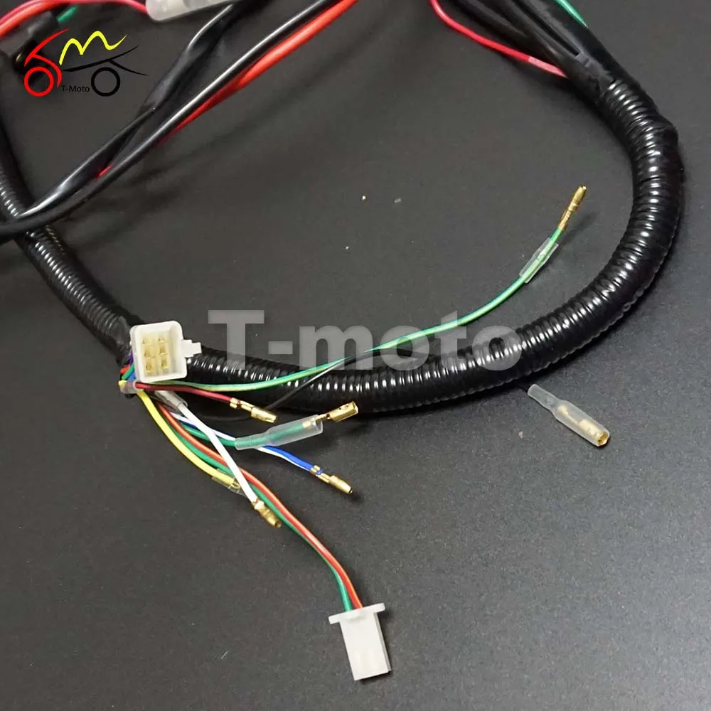 Electric Start Wiring Loom Harness 200cc 250cc 300cc ATV Pit Quad Bike Atomik Thumpstar Buggy Go Kart