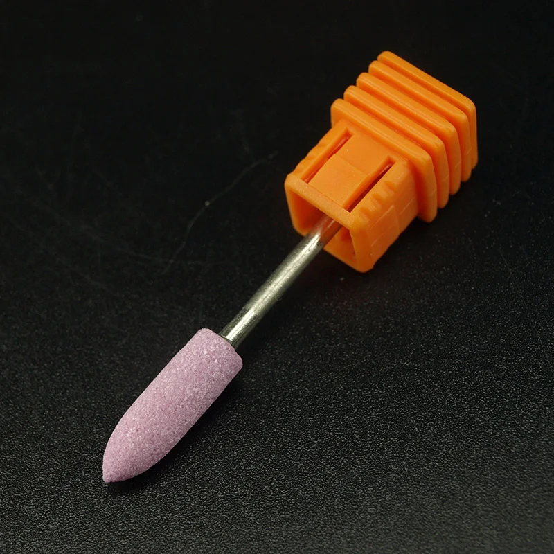 1pcs Pink Ceramic Nozzle Nail Drill Bit Mill Cutter For Electric Drill Manicure Machines Pedicure Nail Art Salon Polish Tools