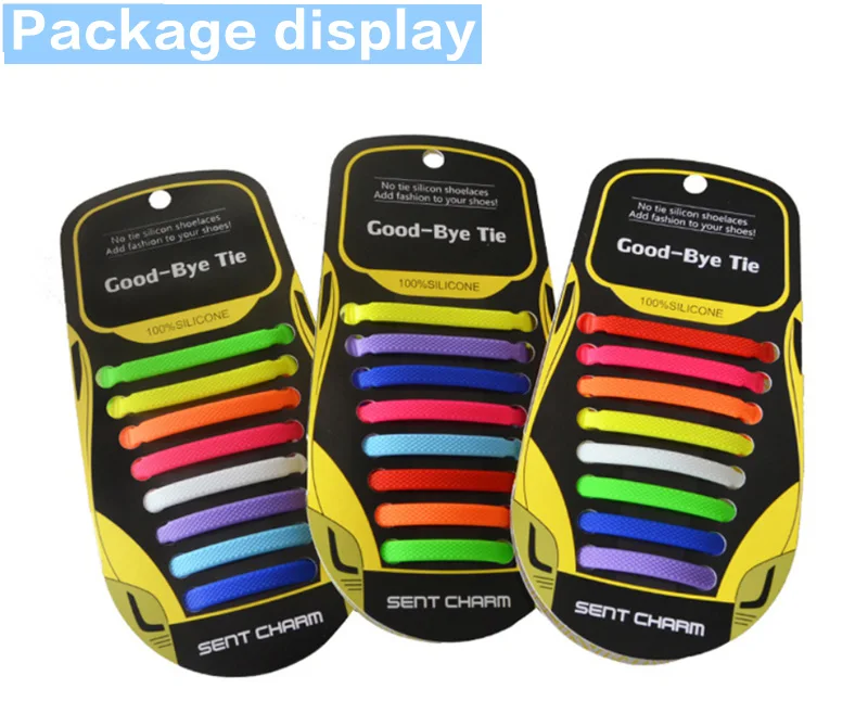 16 Teil/satz Schnürsenkel ohne Krawatte für Kinder und Erwachsene, 13 Farben, elastische Silikon-Schnürsenkel, sportliche Laufschuhe, Spitze, alle Turnschuhe passen – Detail 29