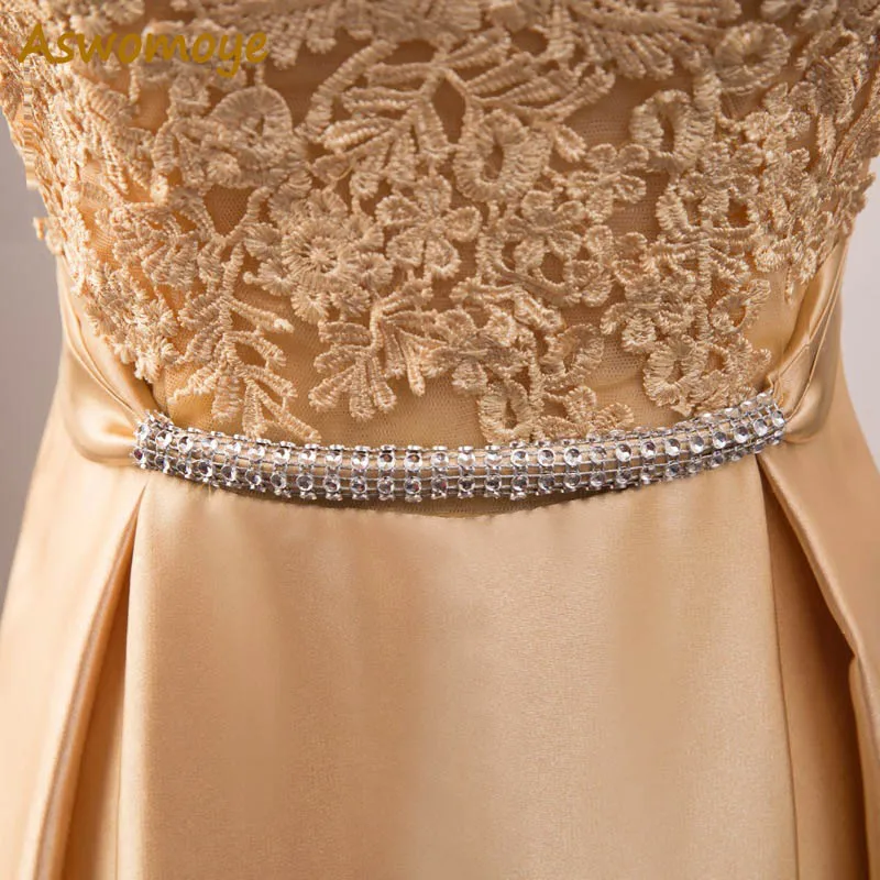 Gaun malam elegan gaun pesta perjamuan applique 2023 panjang gaun Prom Satin yang menakjubkan Robe De Soiree vestido de festa