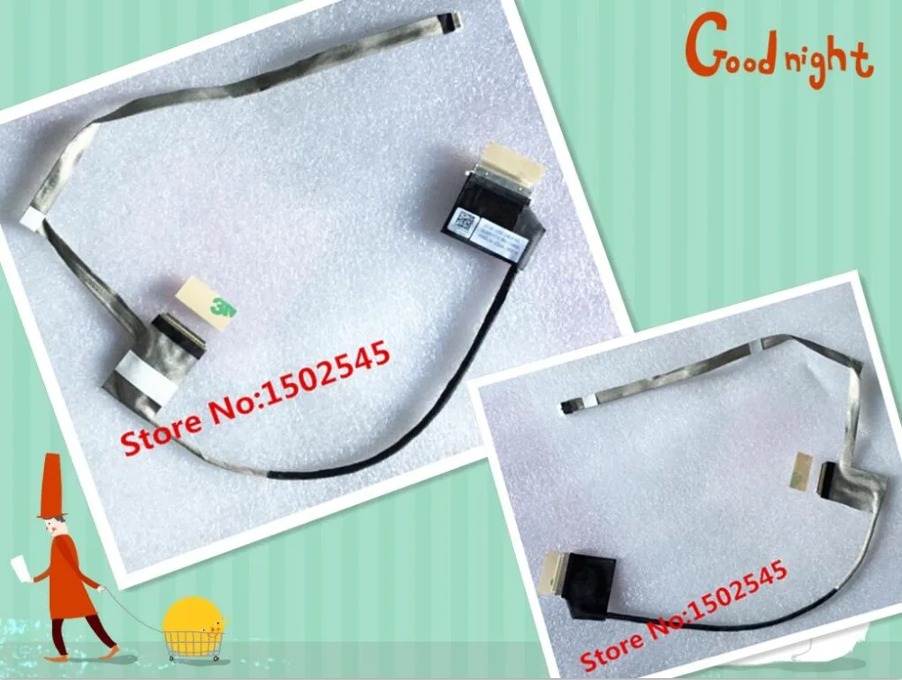 Frete grátis original novo notebook lcd cabo lvds cable para dell inspiron 5520 5525 7520 qcl00 (HD) DC02001IC10 CN-0CNNGH 3 PCS