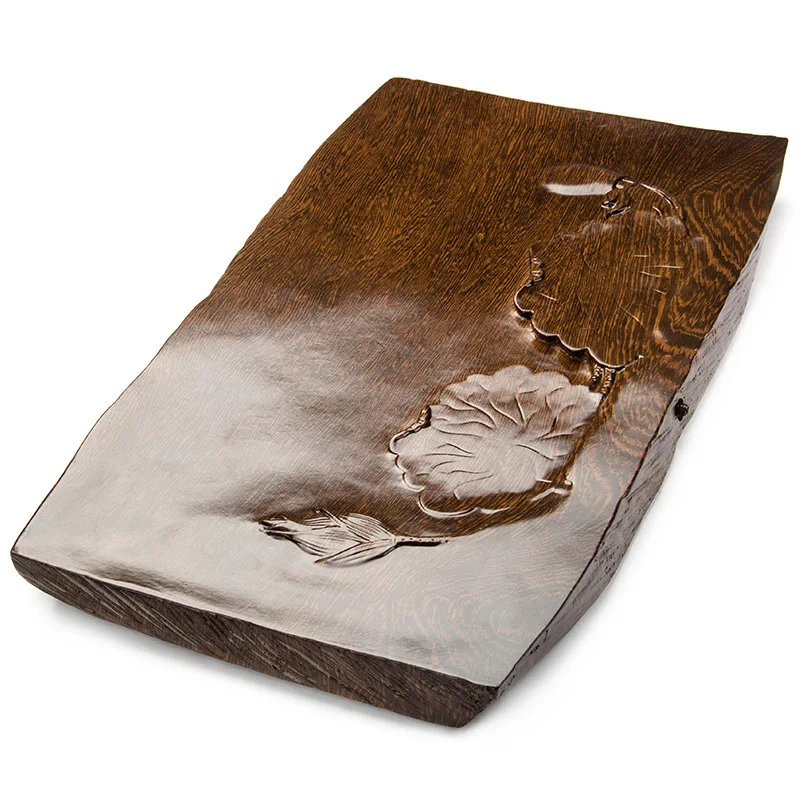 High-grade household kung fu tea tray tablets carved a substituting tea table