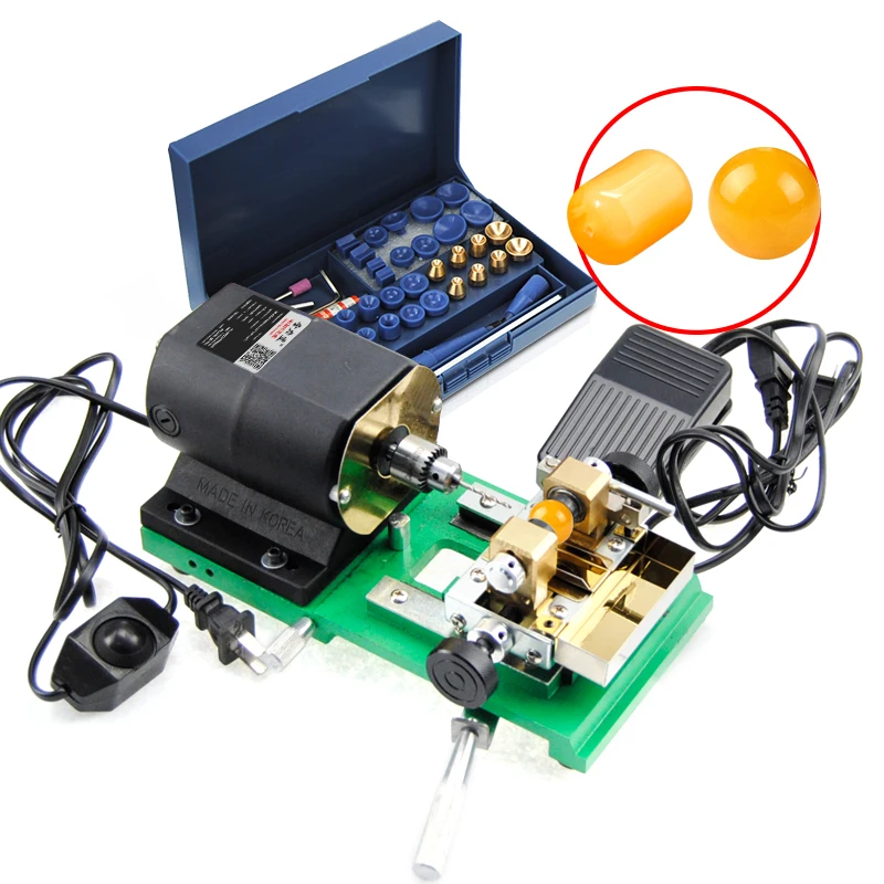 

Electric Pearl Drilling Holing Machine 0.3-4mm Holing Driller 220V Buddha Bead Agate Coral Shell Jewelry Drill Tool Kit