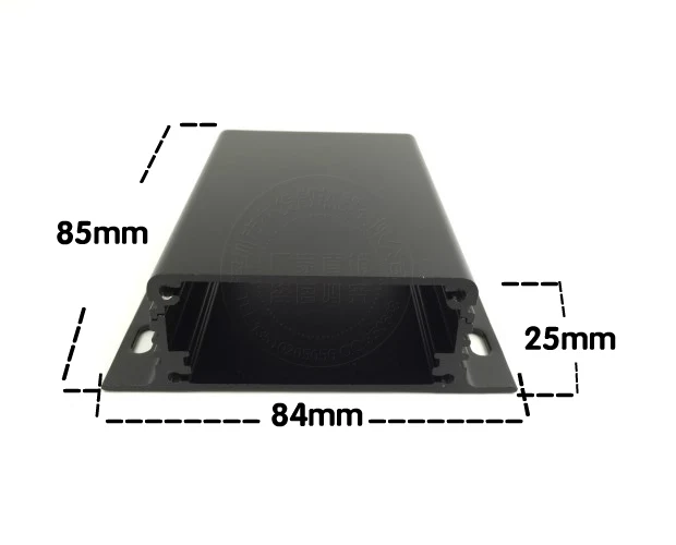 The switching power supply box 85* 84*25 aluminum shell mm vehicle signal shell aluminum box aluminum shell