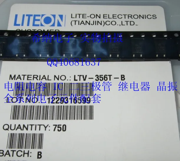 LTV-356T-B LTV-356T LTV356T LTV356 LTV-356 SOP-4 ORIGINAL ROHS 100PCS/LOT  Free Shipping Electronic Components kit