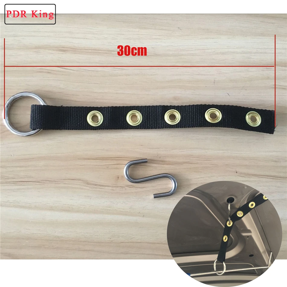 Paintless dent repair tools accessory car dent repair tools Nylon strap tools S hook tool car dent repair tools kit