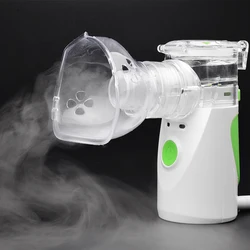 Health Care Mini Handheld Portable Inhale Nebulizer Silent Ultrasonic Inalador Nebulizador Children Adult Rechargeable Automizer