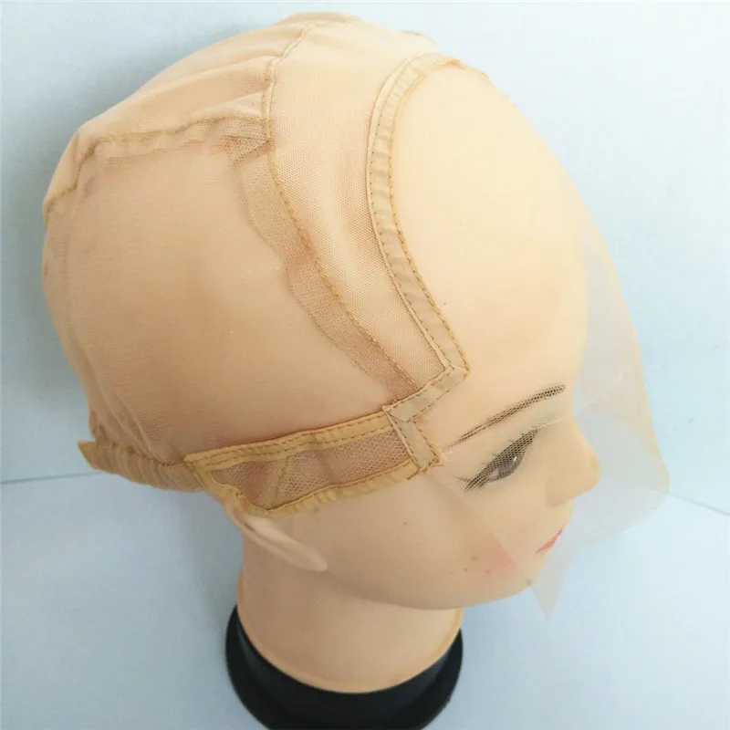 Lace Front Wig Cap For Making Wig With Adjustable Strap Glueless Weaving Extension Cap