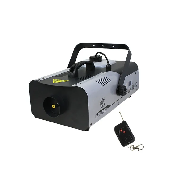 Stage Smoke Machine Wireless 1500W Smoke Machine Remote Control Fog Machine for Wedding Bar