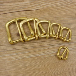 DIY leather bag solid brass belt pin buckle inner 13mm 16mm 20mm 23mm 25mm 32mm 38mm