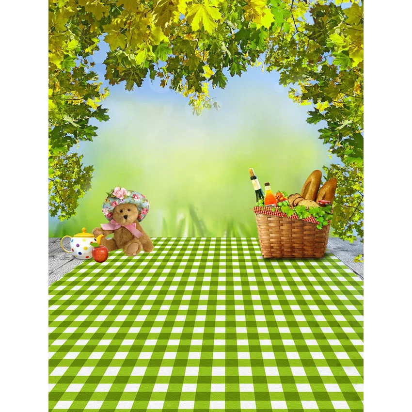 LIFE MAGIC BOX  Photography Backdrops Kids Under The Tree Blanket Baby Girl  Photo Studio Background S-2405