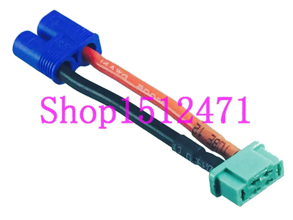 

1pcs EC3 Male to MPX Multiplex Female Adapter 14AWG 5CM Wire Connector for RC battery