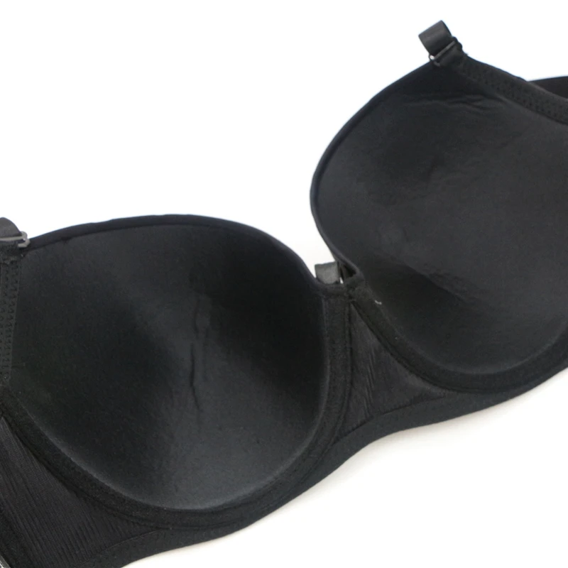 Push Up Bras New Fashion Sexy Solid Bow Comfortable Strappy Lingerie 40/90 42/95 44/100 CD Cup Underwear Large Size Lingerie