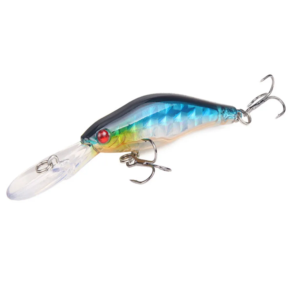 1 pz 9.5cm 7g esche da pesca Laser qualità professionale pesciolino Wobblers Crankbait artificiale fare plastica pesce Peche Swimbait