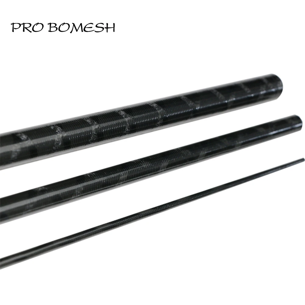 Pro Bomesh 2 Blanks 3M XH 3 Section 230g Interline X-Rays Wrap Carbon Fiber Rod Blank Boat Rod Blank DIY Rod Building Blank