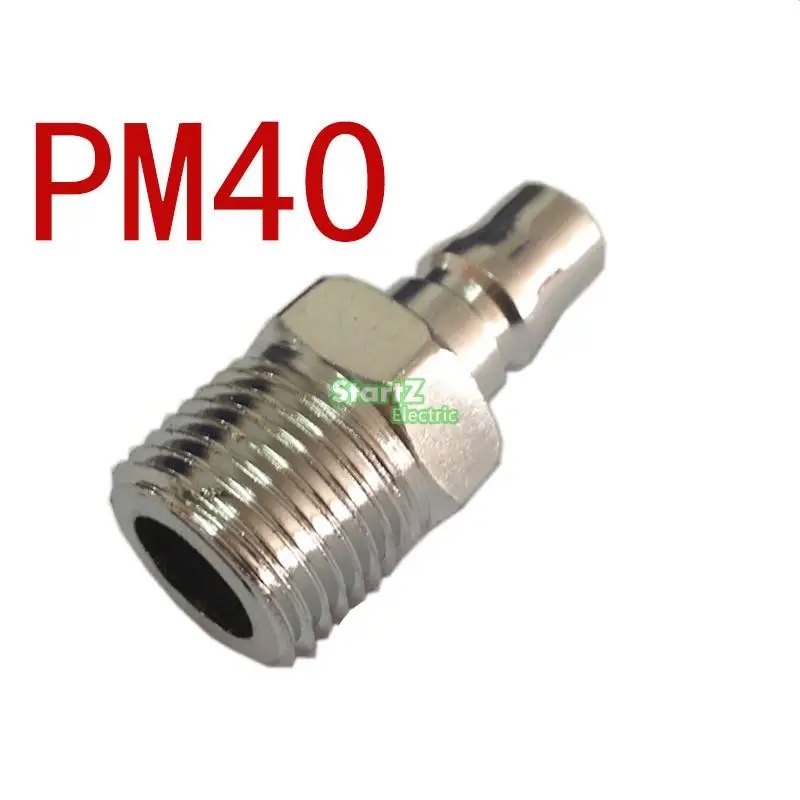 

PM40 1/2''PT Pneumatic Air Compressor Hose Quick Coupler Plug Socket Connector