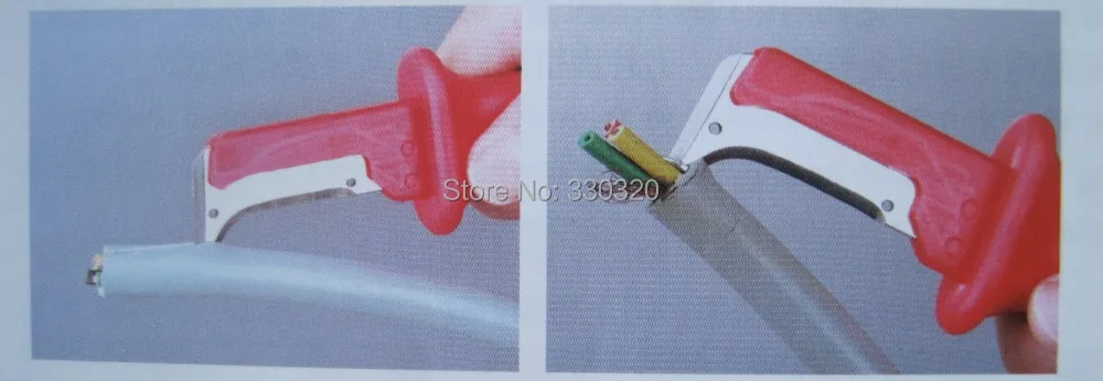 German Style cable stripping knife Patent Fixed Hook Blade LS-55 Wire Stripper