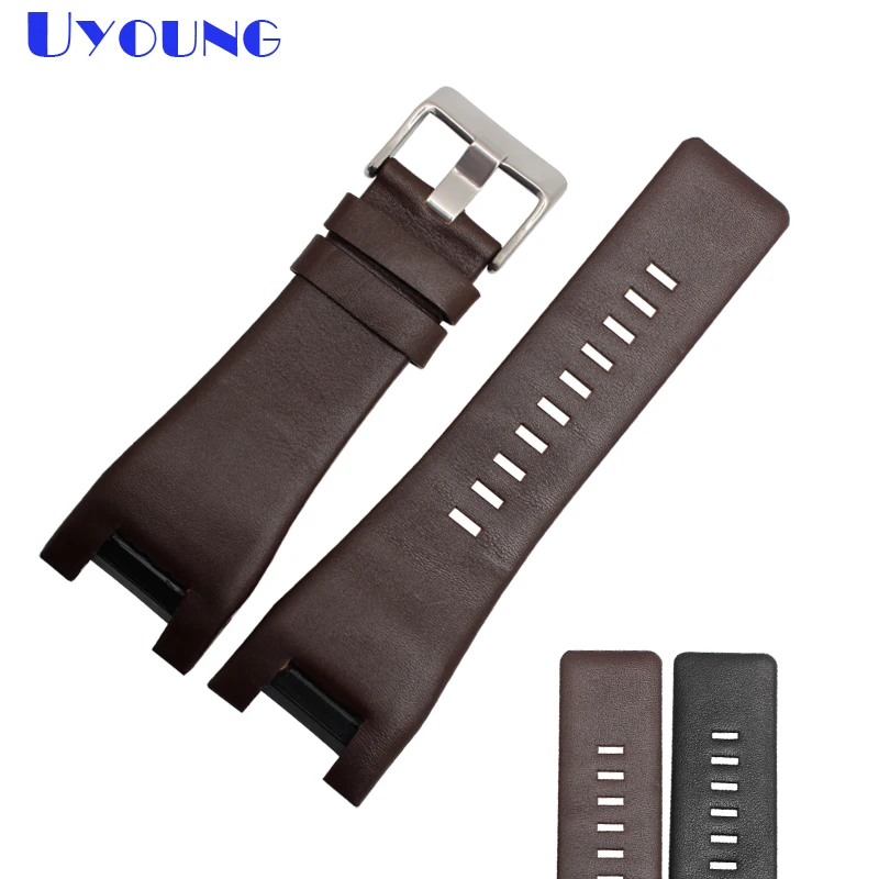 Genuine leather watch strap for diesel DZ1216 DZ1273 DZ4246 DZ4247DZ287 watch bracelet mens watchband wristwatches band