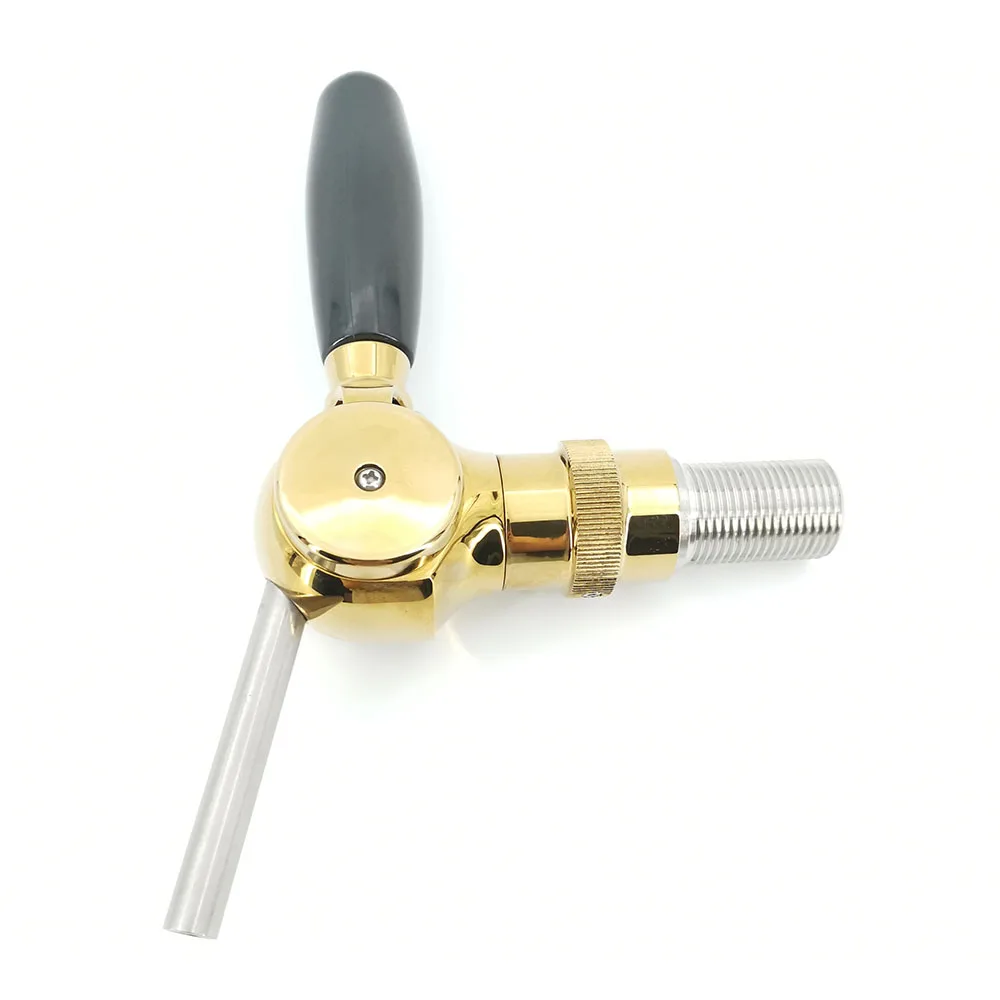 

Free Shipping Belgian Style Golden Beer Faucet