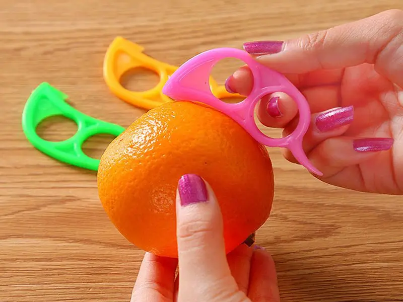 

Mouse Shape Lemons Orange Citrus Opener Peeler Remover Slicer Cutter Quickly Stripping Kitchen Tool Fruit Skin Remover Knif