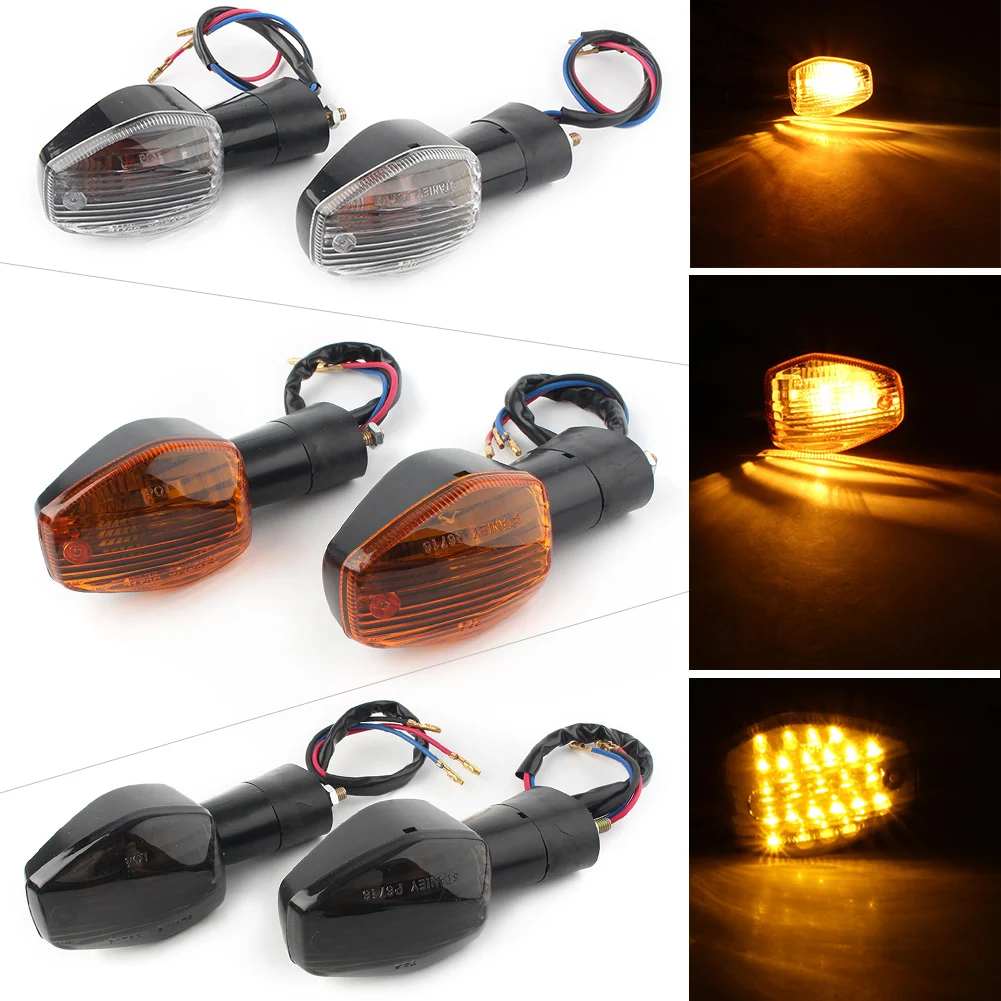 2x Motorbike Turn Signal Lamp Indicator Light Bulb Amber Blinker For Honda CBR600RR CBR1000RR CBR954RR CBR 600RR 1000RR 945RR