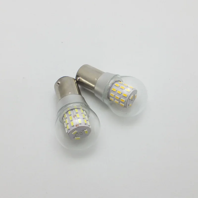 2pcs Led Boat Navigation S25 Ba15d Bay15d 12v 24v Ship Lamp Traffic Safety Warning Signal Light Aluminium Material Waterproof