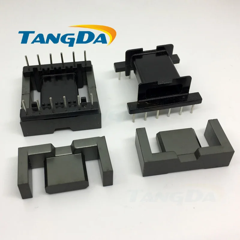 Tangda EFD EFD30 Type 6+6pin 12P Bobbin magnetic core + skeleton ferrites High frequency Power Transformer housing W.