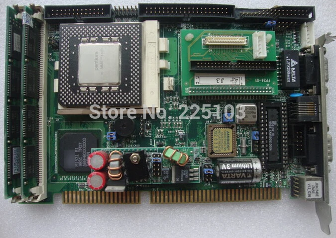 JUKI 745E V1.0  Original JUKI-745E V1.0 V2.0 V2.3  Half-Size ISA Industrial motherboard PICMG 1.0 SBC With VGA LAN CPU RAM