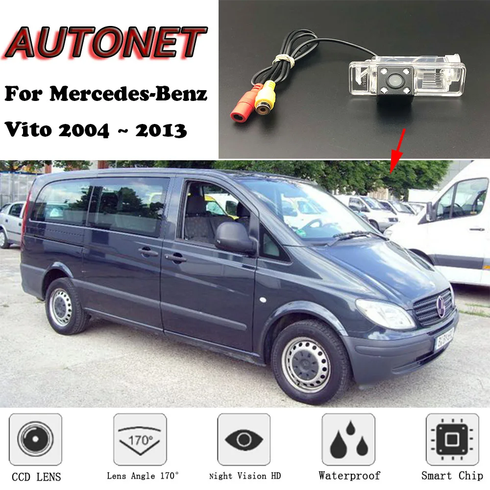 

AUTONET Backup Rear View camera For Mercedes-Benz Vito 2004 2005 2006 2007 2008 2009 2010~2013 Night Vision/license plate camera