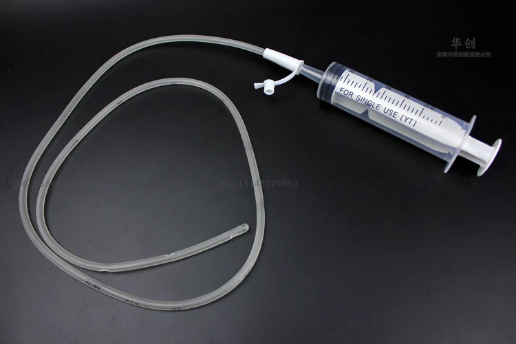 

Medical liquid medcine feeding syringe 60ML medication tool with stomach tube disposable feeding tools for the patient