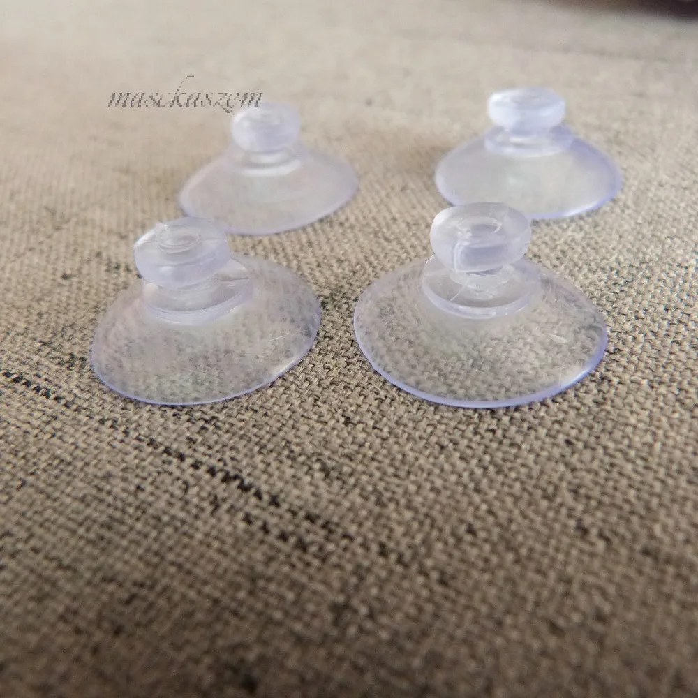 20mm/24mm/30mm/35mm/40mm/55mm PVC Plastic mushroom Suction Cups for DIY accessories-100pcs