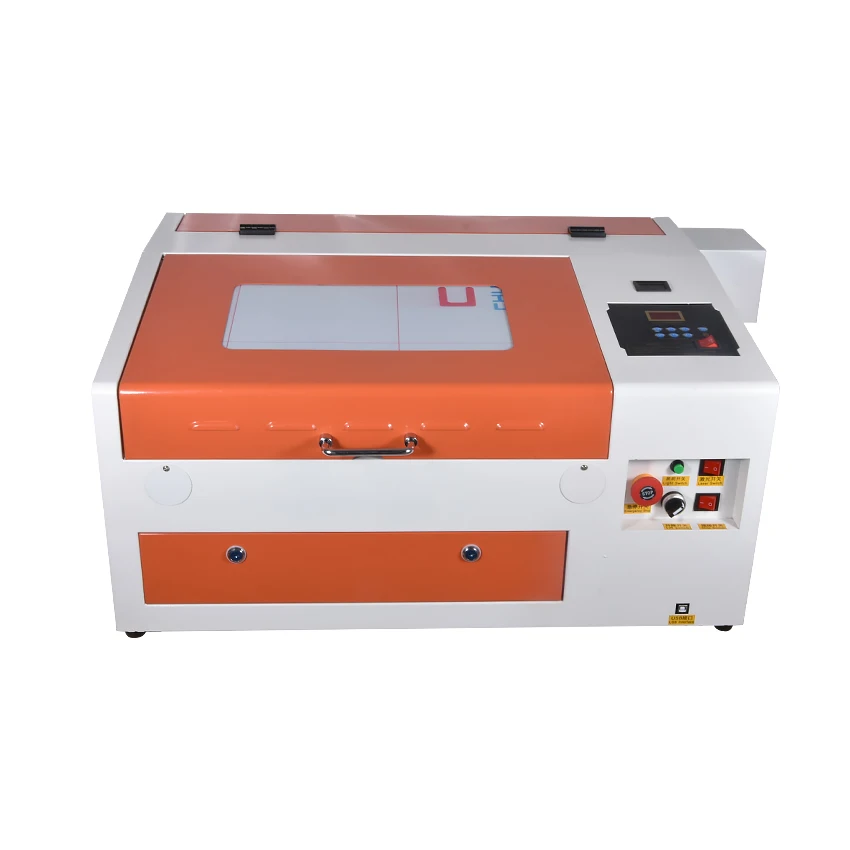 جديد GY-430 ماكينة الحفر بالليزر الكمبيوتر آلة حروف الليزر محفورة الفصل آلة شعار آلة وسم 110 فولت/220 فولت 40 واط