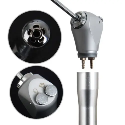 

New Dental Air Water Spray Triple Syringe 3 Way Handpiece + 2 Nozzles Tips