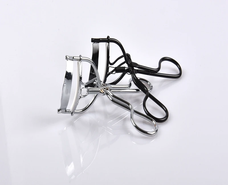 

200pcs/lot Black & silver Professional Eyelash Curler Folded False Eyelash Aids Nature Curl Steel Eyelashes Curling Clip