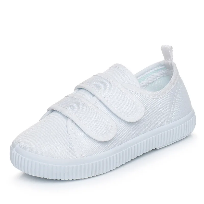 White Sneakers Canvas Shoes for Girls Boys Children School Student Dance gymnastics Casual Shoes Unisex sport white Shoes