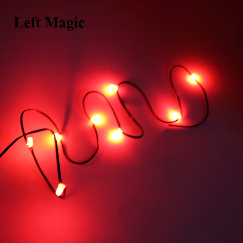 1 pcs Lights Up String - Trick,Close Up Magic,Mentalism,Stage Magic Props,Comedy,Magia Toys Classic Magie G8081