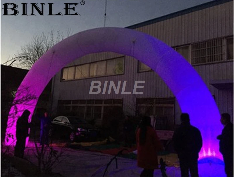 

Large Inflatable Lighting Arch Entrance for Wedding Party Decoration