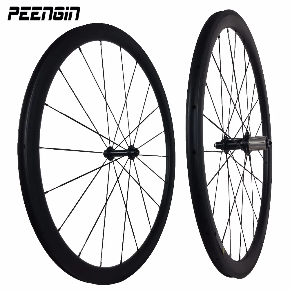 

Ultra Light 1270g Carbon Bike Wheelsets Clincher Tubeless 35mm 45mm Bicycle Wheels 26mm Wide With R13/R36 Hub Pillar 1420 Spokes