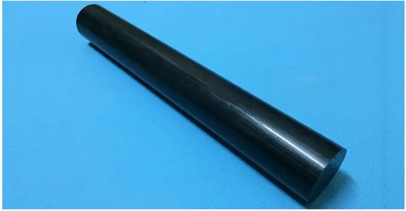 110pcs Length 1000mm Diameter 6mm Black Caprolon with graphite plastic rod stick