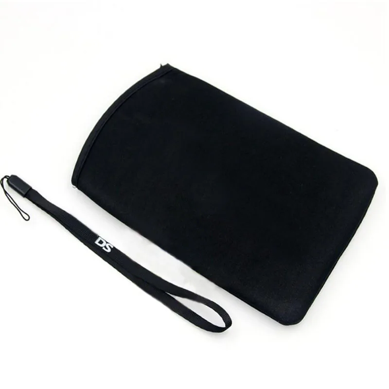 Soft Cloth Protective Travel Carrying Storage Bag Pouch Case +wrist strap for Nintendo New 3DS XL/LL 3DSXL/3DSLL Protector Cover