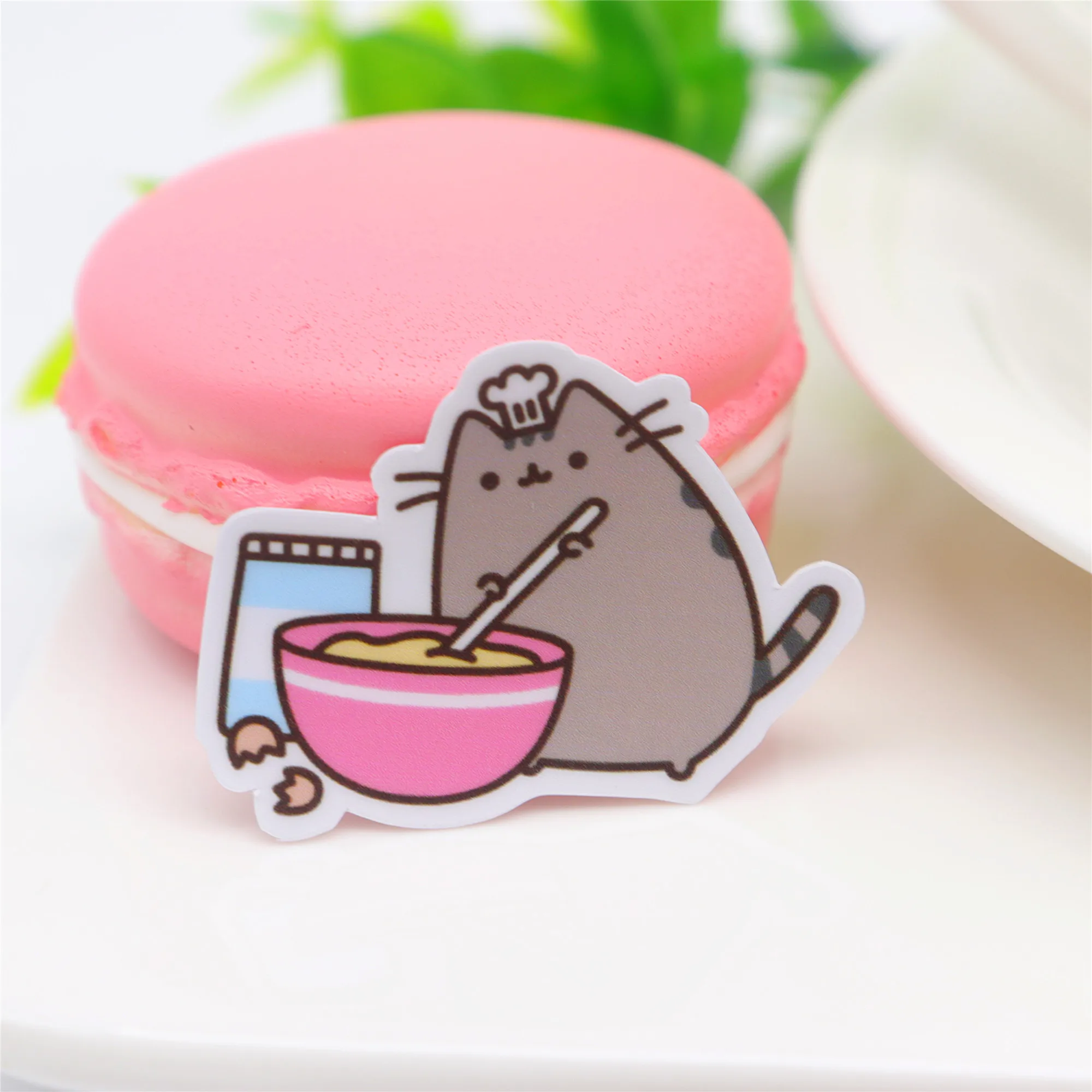 39pcs Creative cute self-made fat cat sticker scrapbooking stickers /decorative sticker /DIY craft photo albums Waterproof