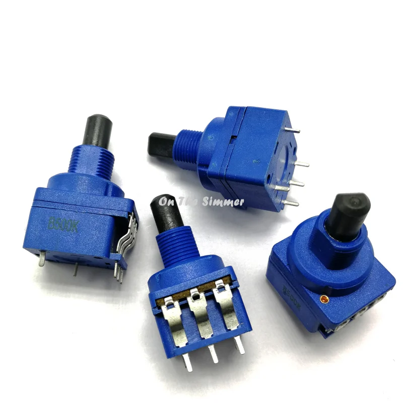 Potenciômetro Iluminação Dimmer Parede Hotel Interruptor Rotativo R16r2s B500k B10k