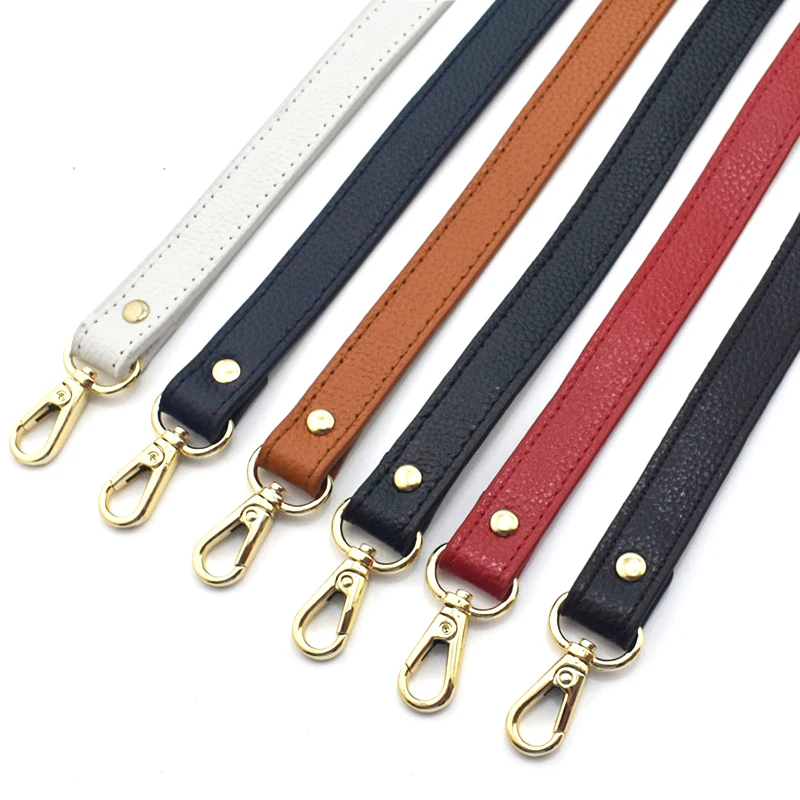 

120cm Long Genuine Leather Bag Strap Women Adjustable Bags Handles Replacement Shoulder Belt Handbags Accessories Part